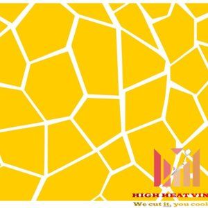 High Heat Duracoat Vinyl Stencil 10" x 12" - Turtle Shell 2 styling